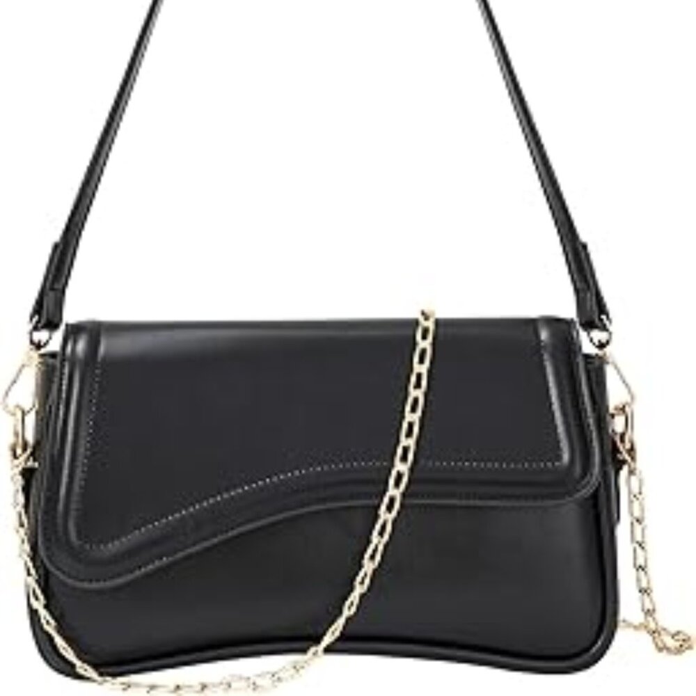 Y2K Purse Shoulder Bag for Women, Top Handle Handbag Small Goth Punk Hobo Clutch